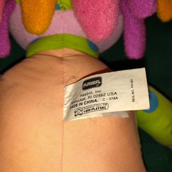 Allegra Soft Doll VINTAGE 90s Nick Jr PLAYSKOOL Allegra's Window Plush RARE - Picture 4 of 14